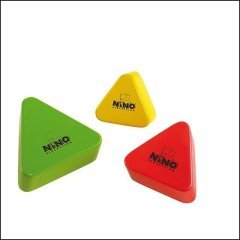 Nino 508MC Wood Shaker Triangular Multi Color