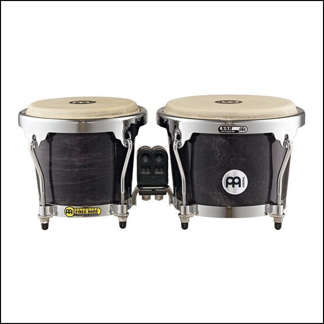 Meinl MB400EBP 6.75''/ 8'' Rapc Bongo Ebony Black Poplar