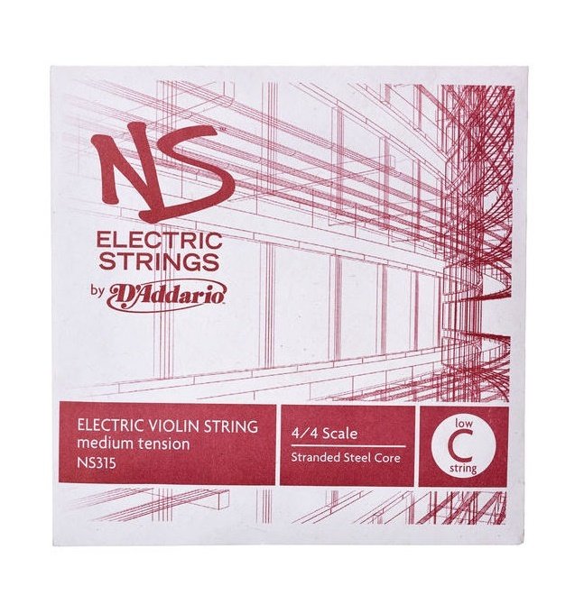 Daddario NS315 Elektro Violin Tek Tel Ns 5.İnci Tel Low C