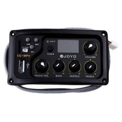 Joyo EQMP3 On Board Preamp Tuner EQ Gitar İçin Eşikaltı Piezo MP3 Player