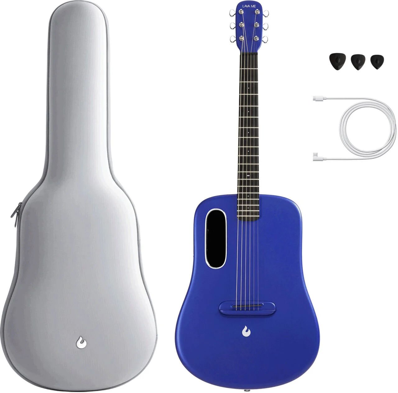 Lava Me 3 Smart Akustik Gitar LVM3BL