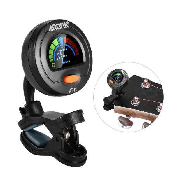 Aroma AT11 Kromatik Clip-On Tuner