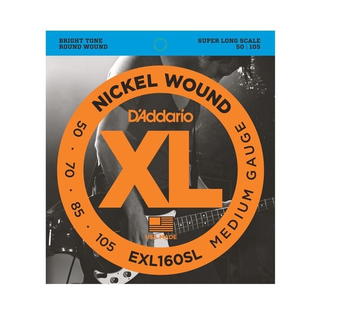 Daddario EXL160SL Bas Gitar Teli 0.50-105