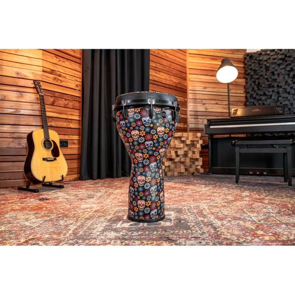 Meinl JD14DADH 14'' Jumbo Djembe (Day Of The Dead)