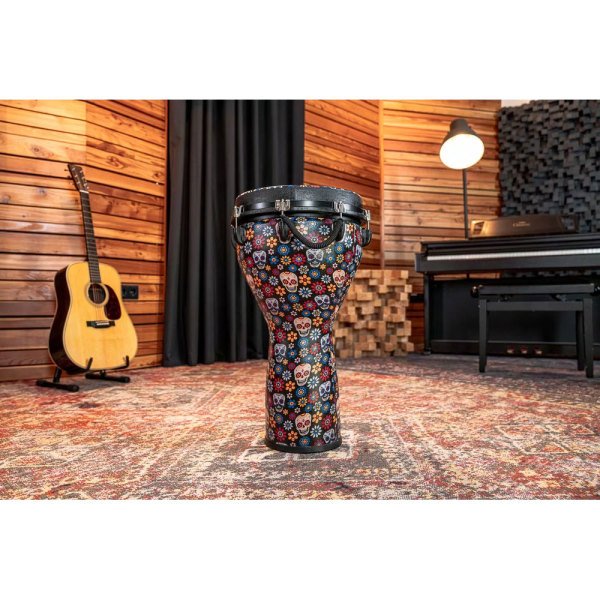 Meinl JD14DADH 14'' Jumbo Djembe (Day Of The Dead)