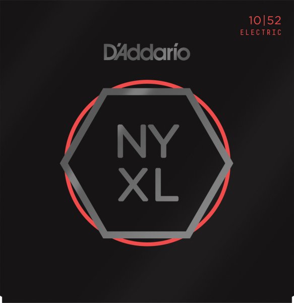 Daddario NYXL1052 10-52 Elektro Gitar Teli Light (Nickel-Carbon)