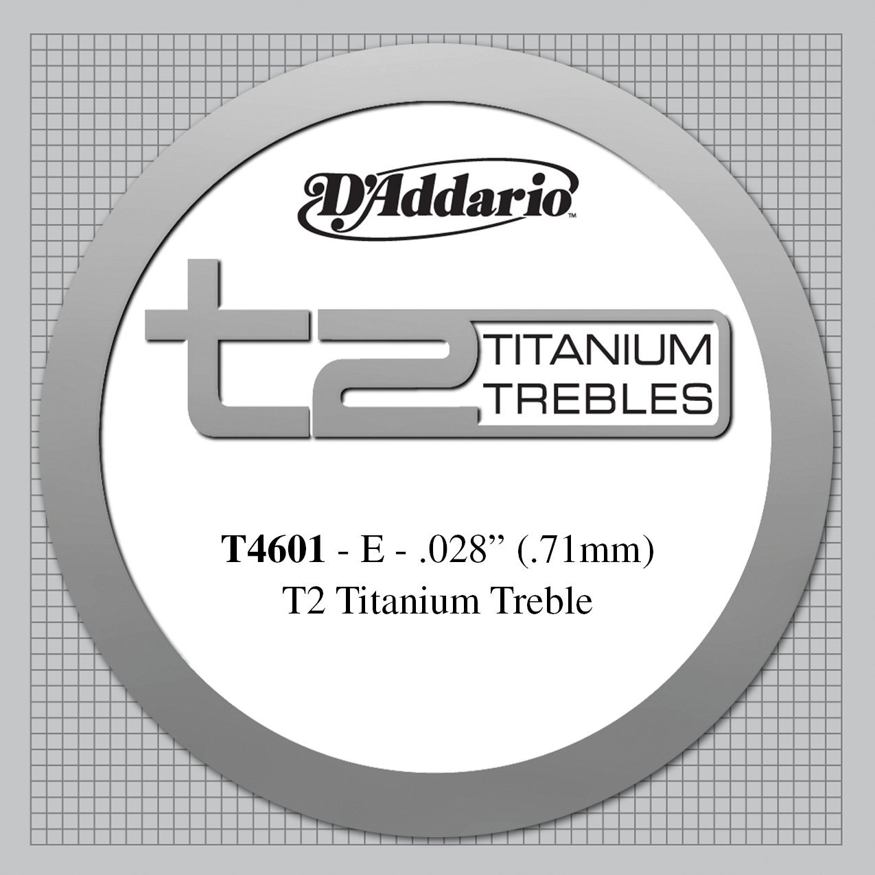 Daddario T4601 Klasik Gitar Tek Tel T2 Titanium .028 Hard