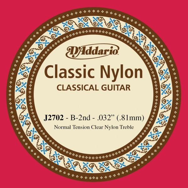 Daddario J2702 Klasik Tek Tel Clear Naylon Normal Tension (Si)