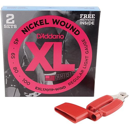 Daddario EXL170TPWIND Bas Gitar Teli (2li Set) 0.45-100