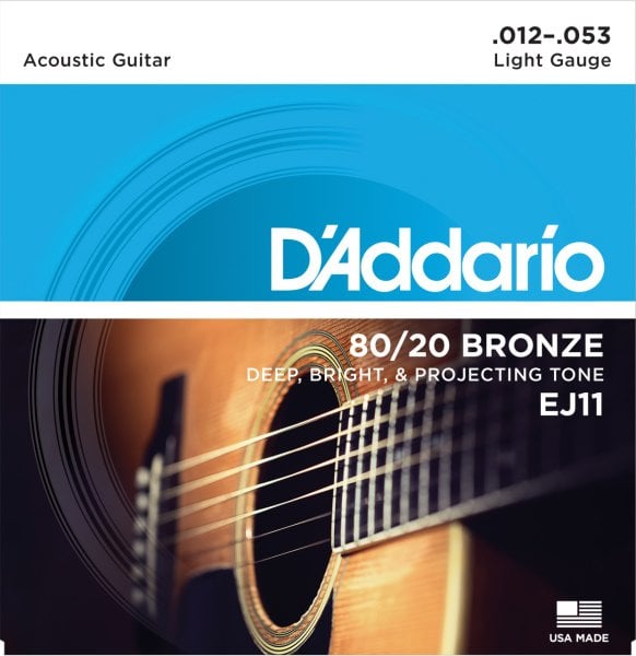 Daddario EJ11 Akustik Tel Set Light (0.12)