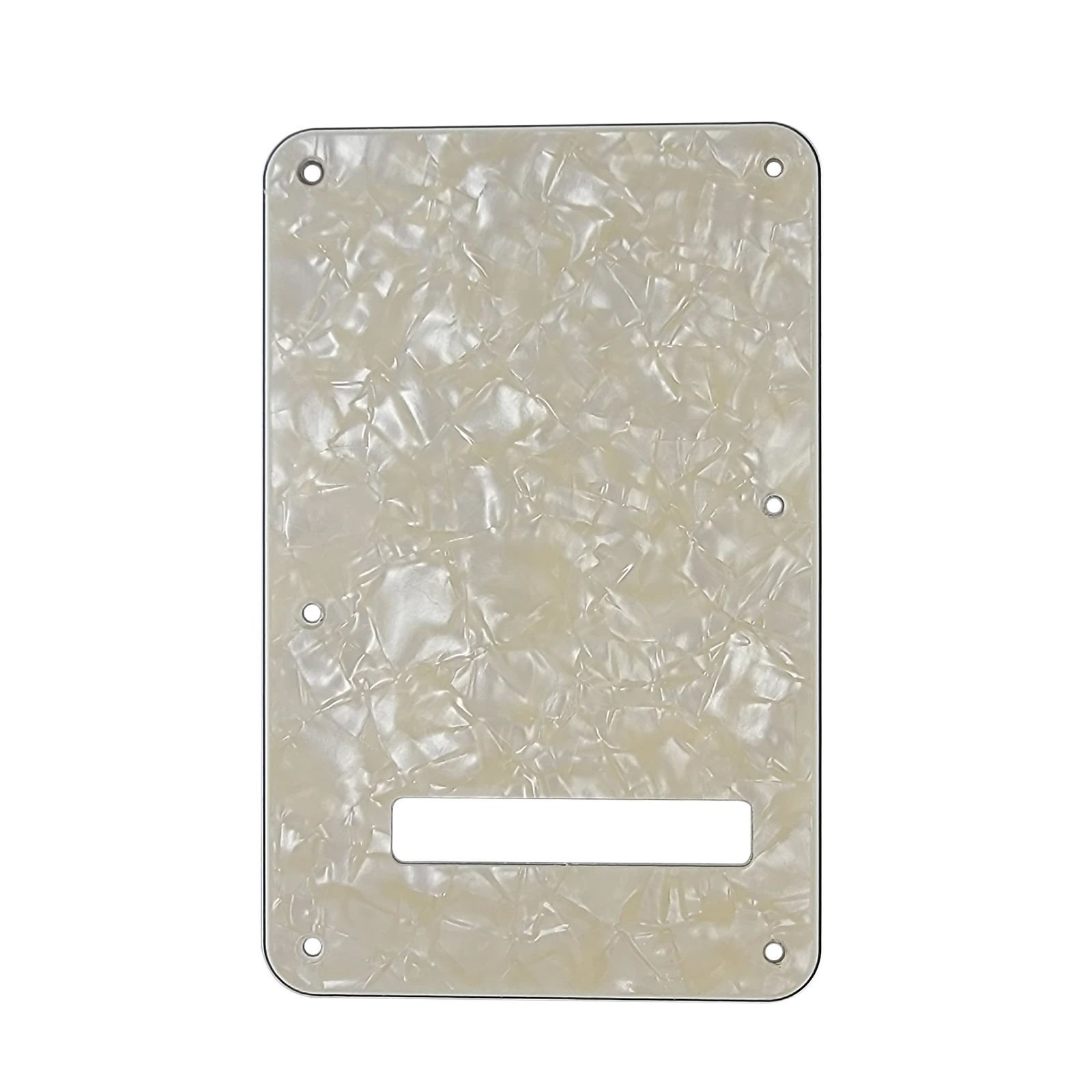 Dandrea Strat Gitar Vintage Pearl Back Plate DPPSTVNPBP