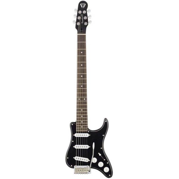 Traveler TCDBLK Travelcaster Deluxe Elektro Gitar