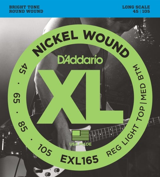 Daddario EXL165 Bas Tel Set Soft Long (.045)