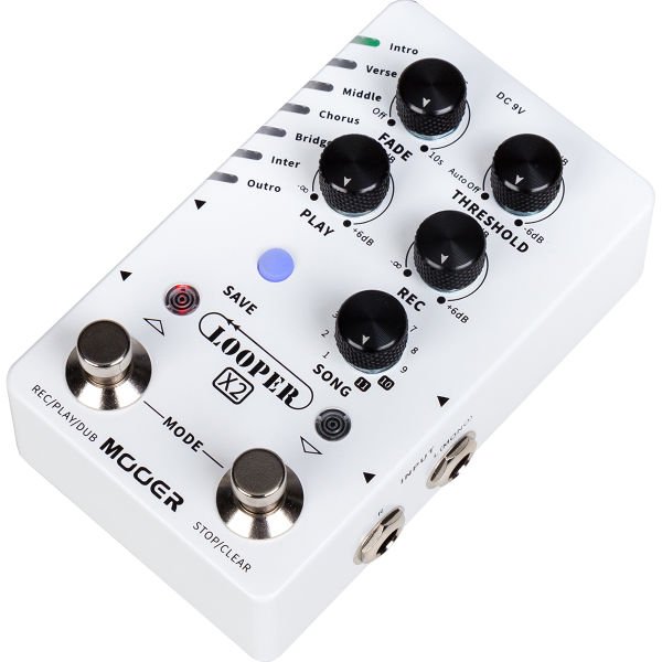 Mooer M727 Stereo Looper Gitar Pedalı