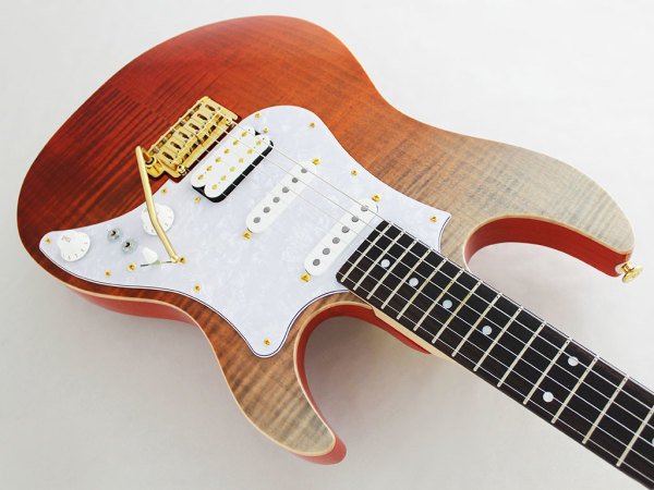 Fujigen Odyssey Elektro Gitar EOSFMRRKG