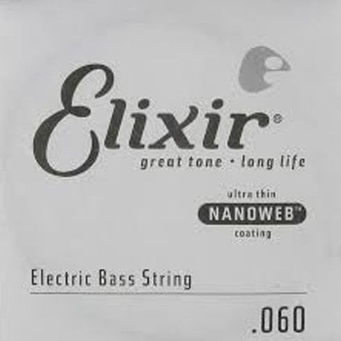Elixir 060 Tek Bas Gitar Teli (15360)