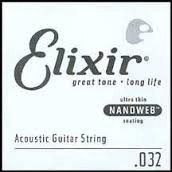 Elixir 032 Tek Bronz Akustik Gitar Teli (15132)