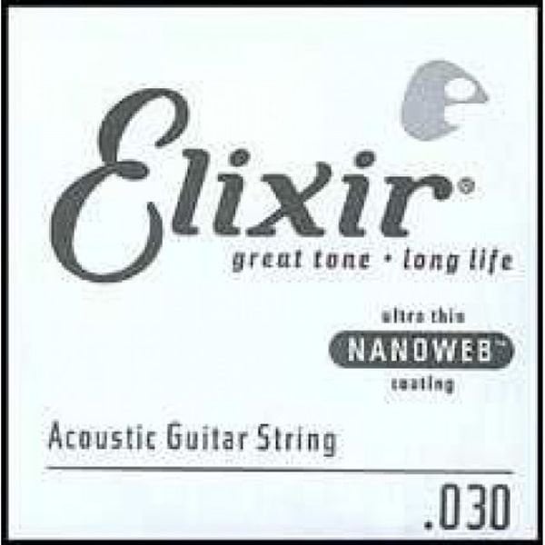 Elixir 030 Tek Bronz Akustik Gitar Teli (15130)