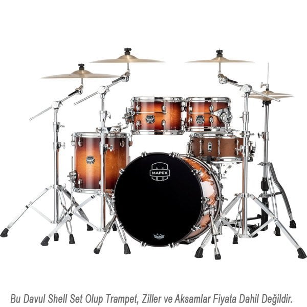 Mapex Saturn Evo Fusion Maple Akustik Davul 20+10+12+14F (SE504XMPO)