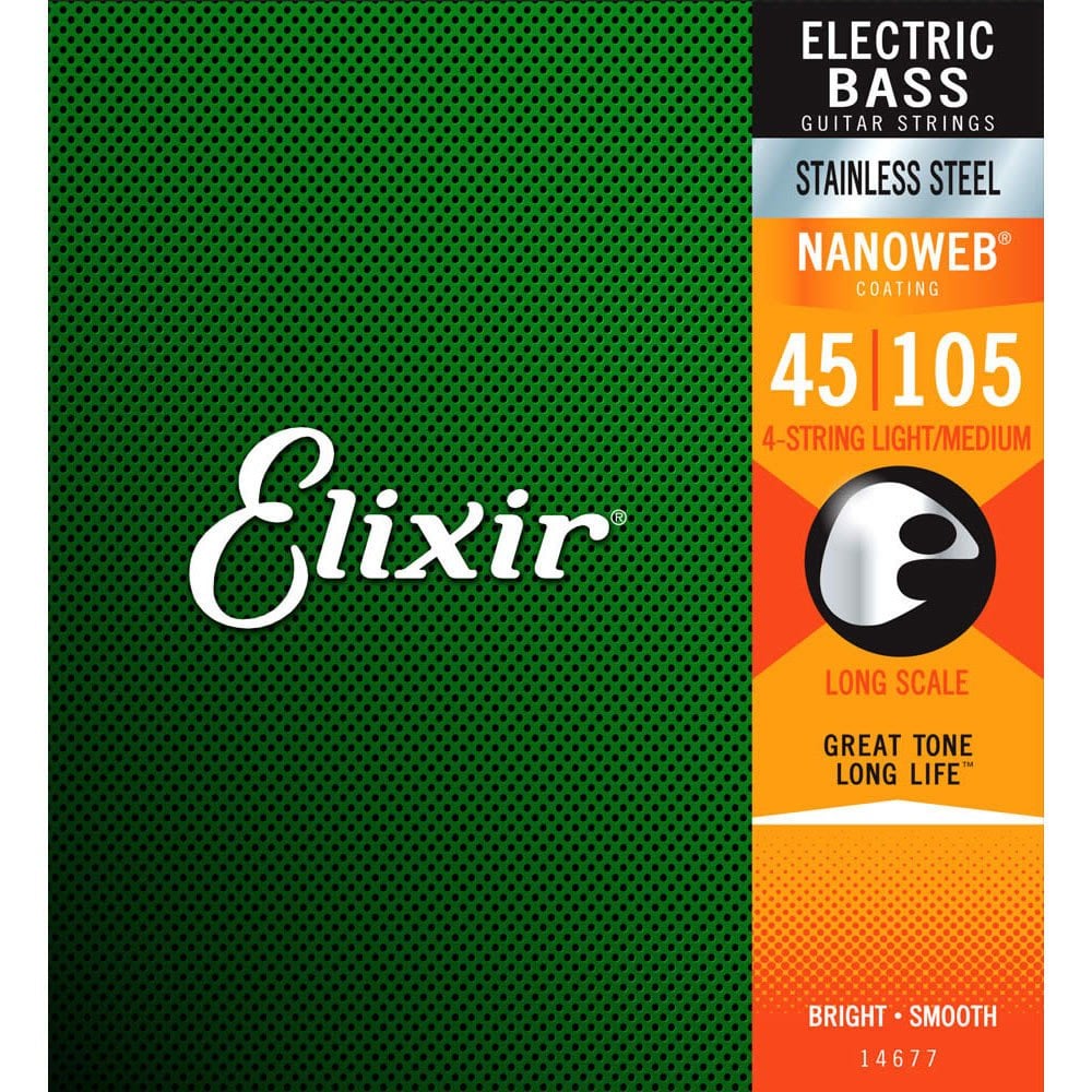 Elixir 45-105 Nanoweb Bas Teli (14677)