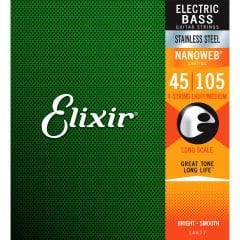 Elixir 45-105 Nanoweb Bas Teli (14677)