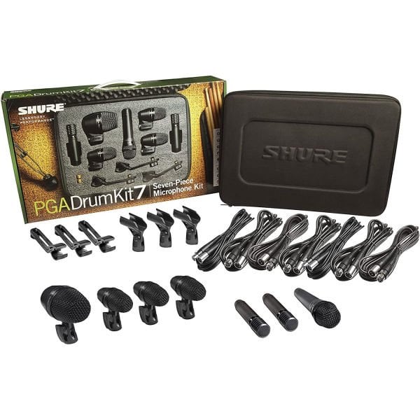 Shure PGA Drum Kit 7 Davul Mikrofon Seti