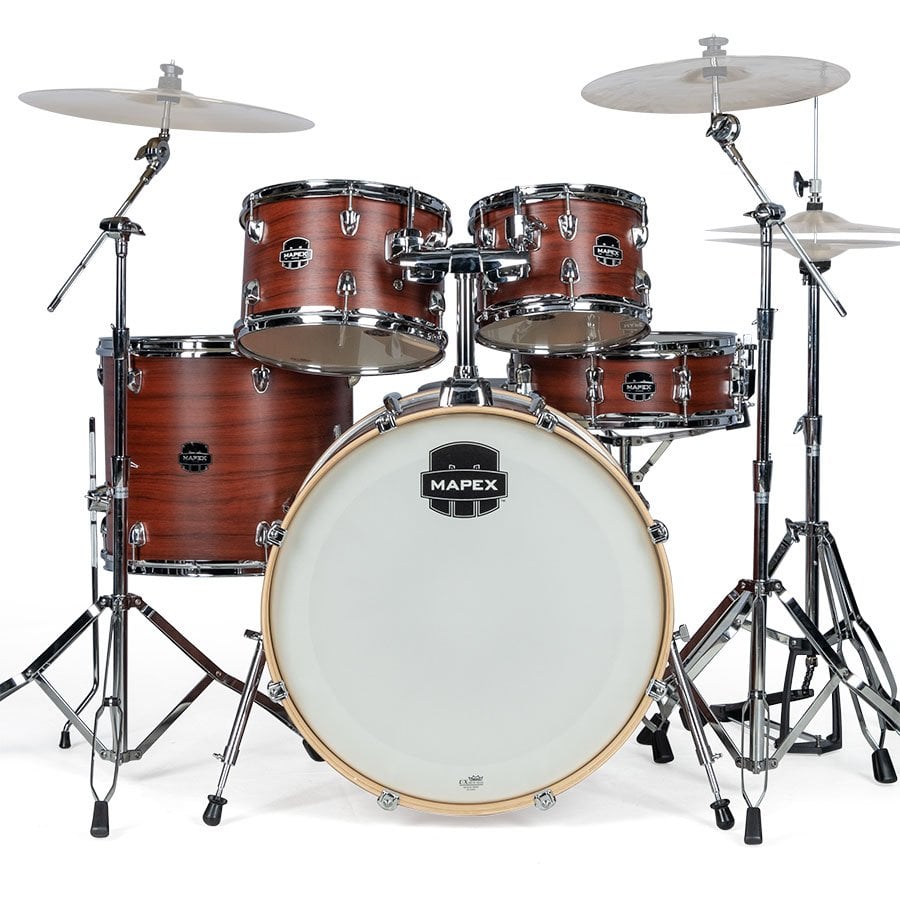 Mapex Venus Ltd. Akustik Davul 22+10+12+16FT+14S LTVE5295FTCRI