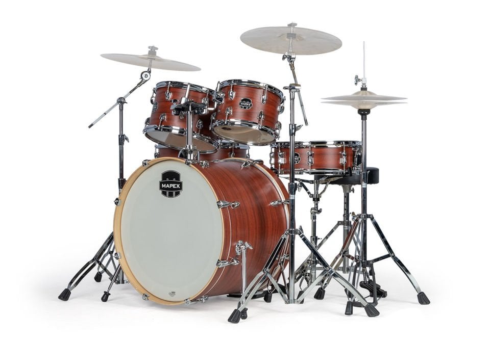 Mapex Venus Ltd. Akustik Davul 22+10+12+16FT+14S LTVE5295FTCRI