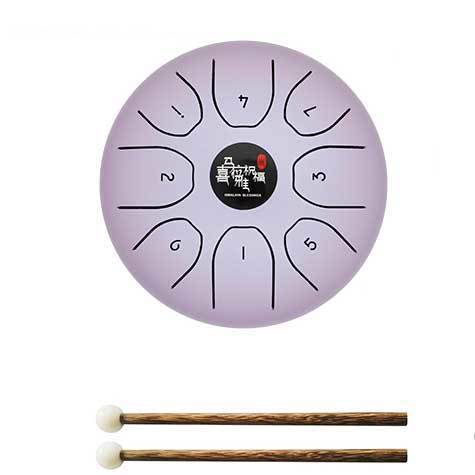 Himalaya Blessing 14cm Steel Tongue Drum BQ55MPR