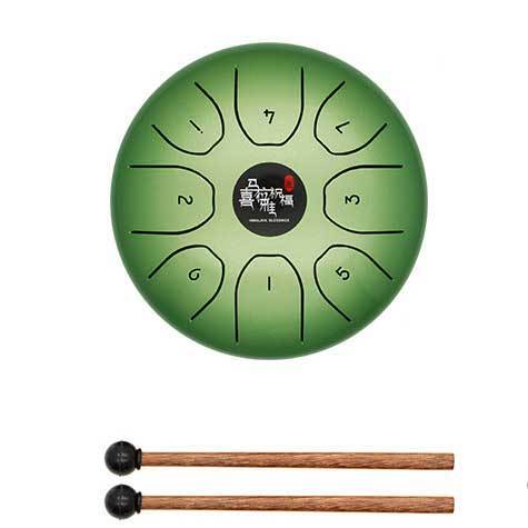 Himalaya Blessing 14cm Steel Tongue Drum BQ55JGR