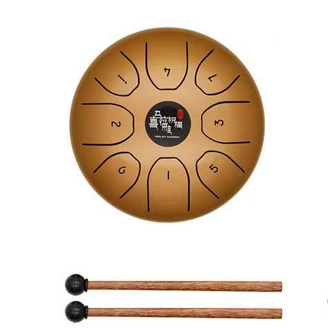 Himalaya Blessing 14cm Steel Tongue Drum BQ55QGL