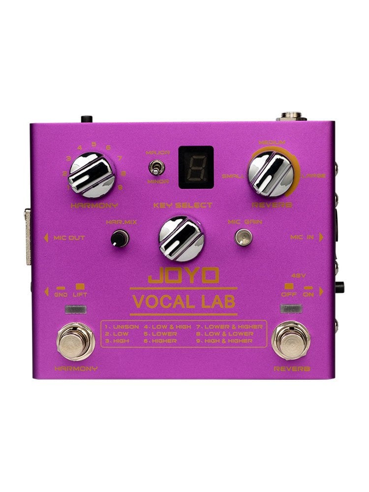 Joyo R16 Vocal Lab Vokal Efekt Pedalı