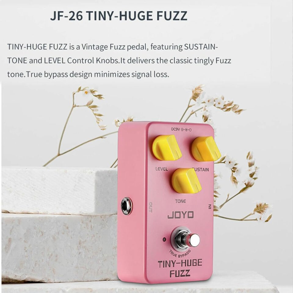 Joyo JF26 Tiny-Huge Fuzz Pedalı