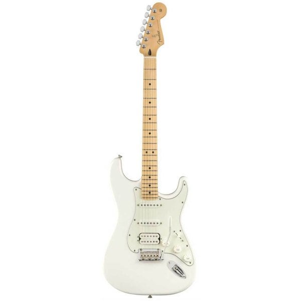 Fender Player Strat Elektro Gitar HSS MN PWT