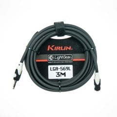 Kirlin LGA-569LBK 3.5MM TRS Jack  - 3.5MM TRS JACK 3 Metre Kablo