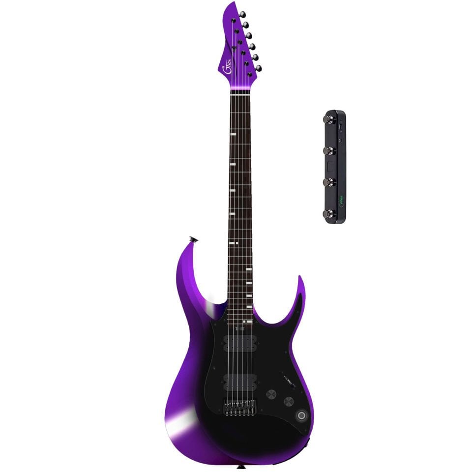 GTRS M800 Custom Limited Elektro Gitar (Dark Purple)