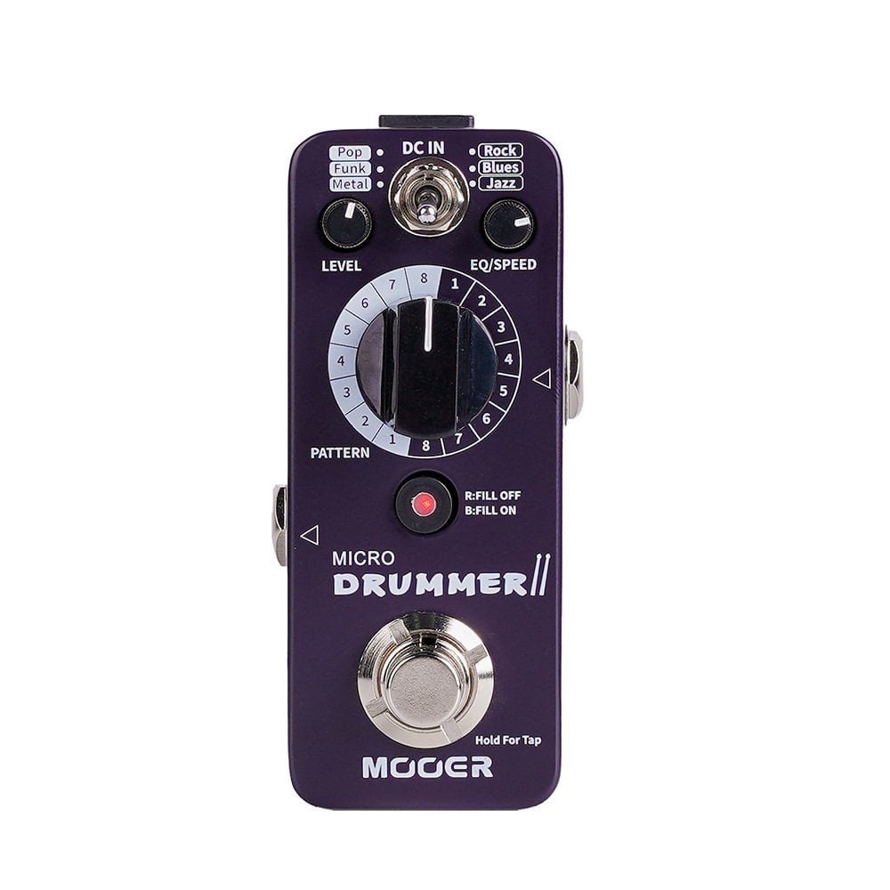 Mooer MDM2 Micro Drummer II Davul Makinası Pedalı