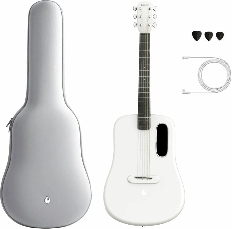 Lava Me 3 Solak Elektro Akustik Gitar LVM3LWH