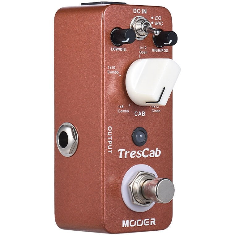 Mooer MTC1 TresCab Cabin Simulasyon Pedalı