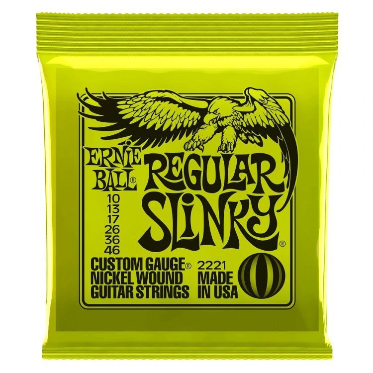 Ernie Ball 10-46 Regular Slinky Nikel Elektro Gitar Teli P02221