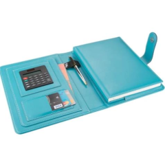 2K ORGANIZER 17x24 DEFTERLI KARELI TURKUAZ (5259)