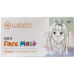 WEXTA STL3PLYKIDS MELTBROWN DESENLI COCUK MASKESI