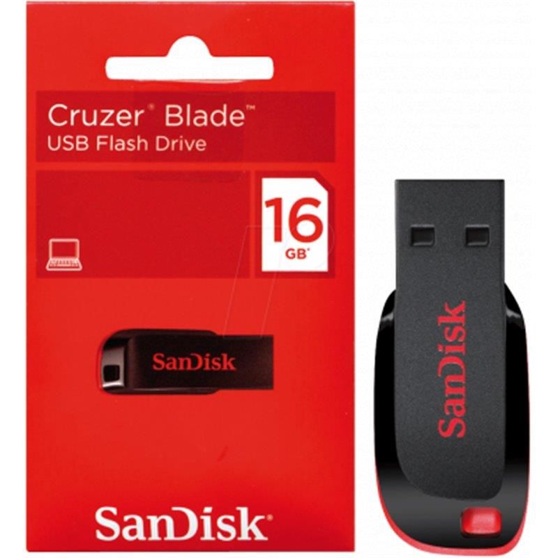 SANDISK 16GB SDCZ50/33-016 FLASH DISK