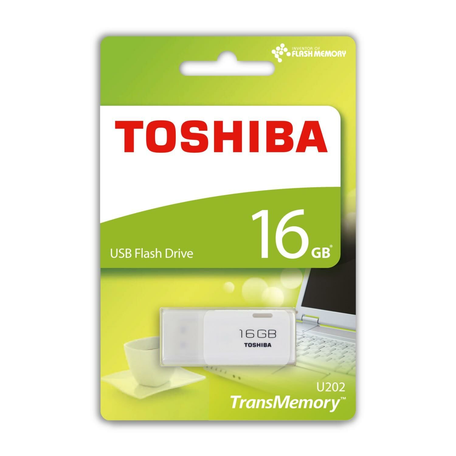 TOSHIBA 16GB BEYAZ (HAYABUSA) FLASH DISK