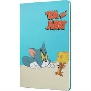 TOM AND JERRY PEYNIR SERT KAPAK BUTIK DEFTER MAVI