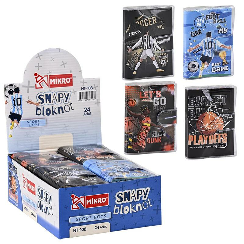 MIKRO NT-108-24 SPORTS BOY NOT DEFTERI