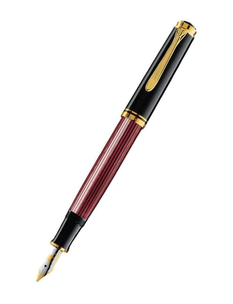 PELIKAN M400 DOLMAKALEM BORDO/SIYAH