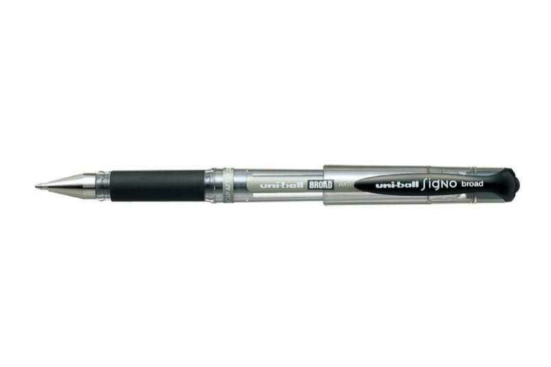 UNIBALL SIGNO BROAD JEL KALEM 1mm SIYAH (UM-153)
