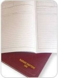 DILMAN KARAR DEFTERI CILTLI 192 YP