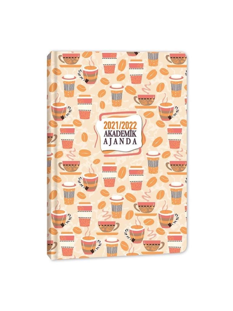 KESKIN AKADEMIK AJANDA 17x24 CILTLI COFFE